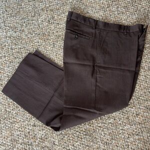 Men's Banana Republic Brown Wool Dress Pants